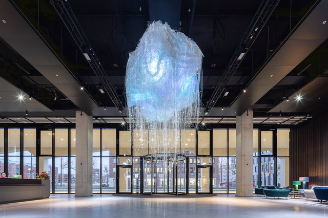 Travelling through the Skies: Lasvit’s Celebrated Cloud Installation Finds Its New Home in Bremen