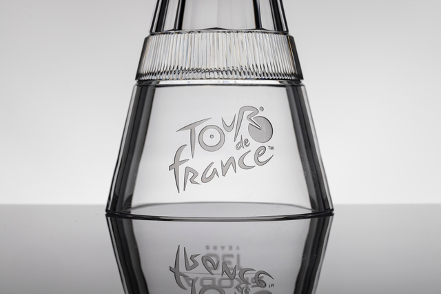  Tour de France Crystal Trophy: 14 Years of Handcrafted Excellence